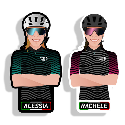 Adesivi Personalizzati per Bici "in coppia"!