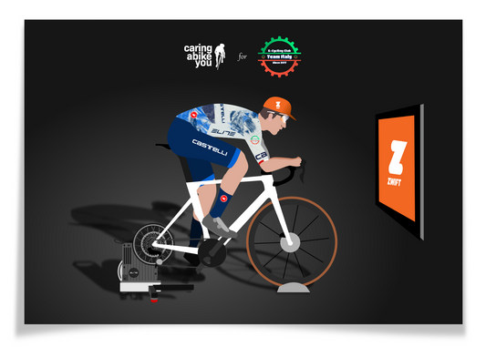 Ritratto digitale indoor cycling "Zwift Italy"
